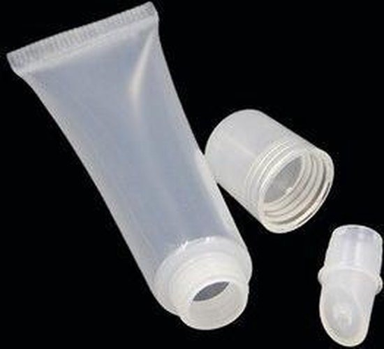 10 pièces Tubes souples vides 10ML - 10x tube de gloss vide 10 ml - DIY  Lipbalm