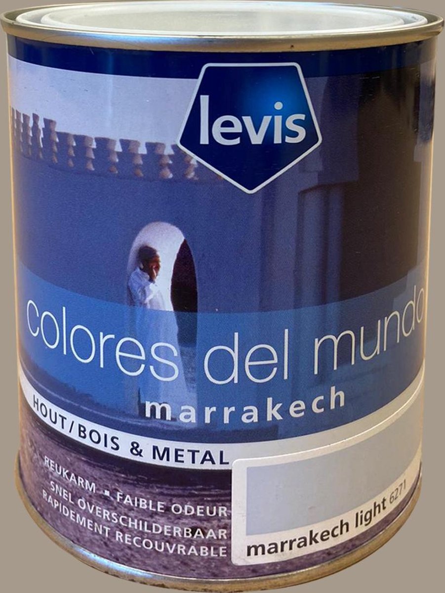Levis Colores del Mundo Lak - Marrakech light - Satin - 0,75 liter | bol.com