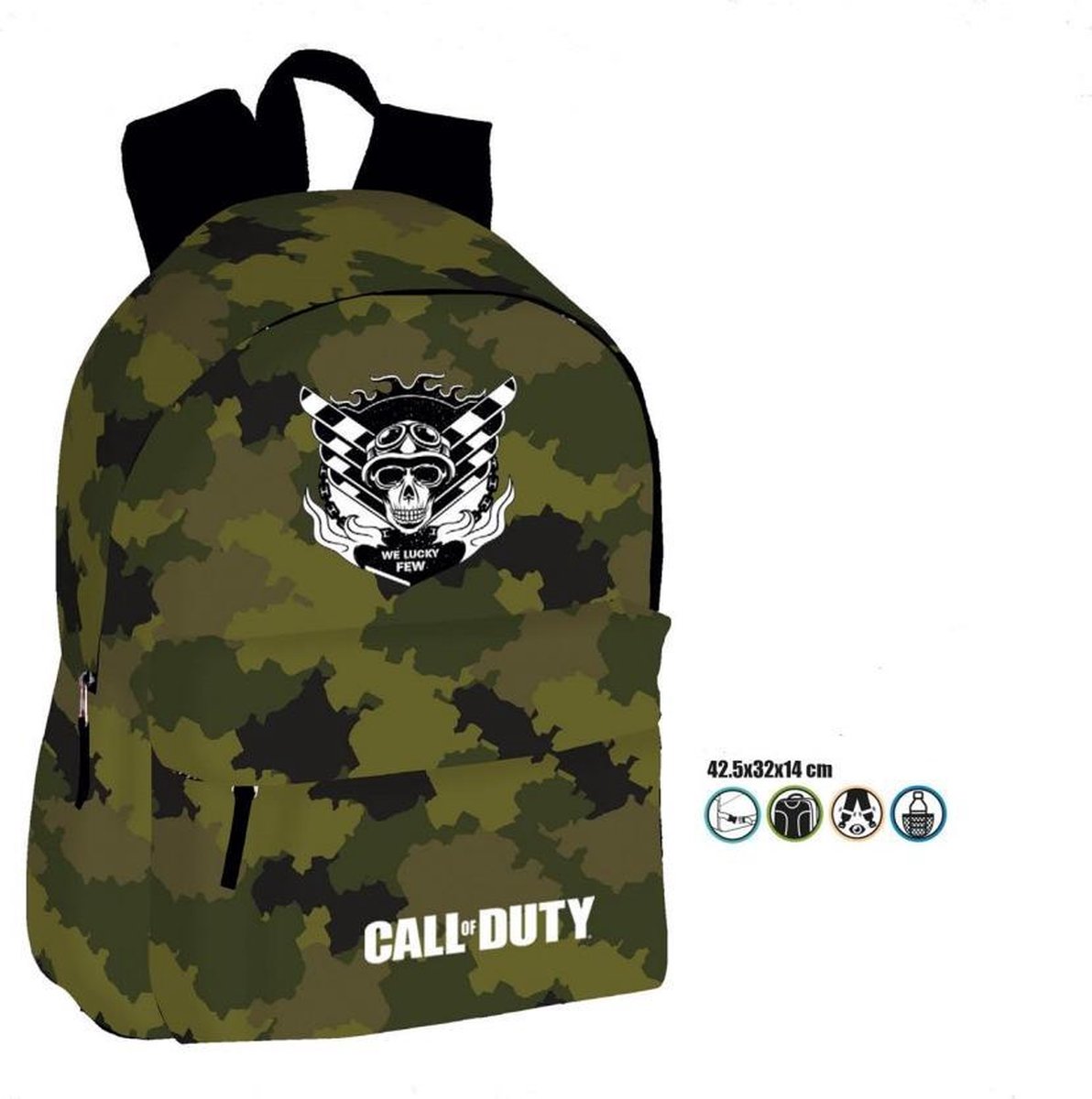 Call of Duty rugzak 43 cm Black ops / Camouflage rugzak