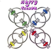 Happy Trendz® Flippy chain - Fidget toys - Fidget - Friemel ringen - Key chain - 4 + 1 gratis