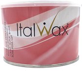 Flex Wax Rose Warm Wax Blik 400 ML filmwax - italwax - ontharing - ontharingswax - wenkbrauw wax - bovenlip wax - gezichtswax - waxblik ( 8032835161047 )