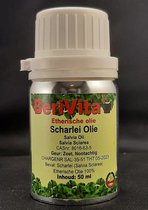Scharlei Olie 100% 50ml - Clary Sage Etherische Olie van Scharlei bladeren en bloemen