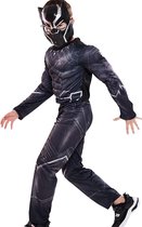 WiseGoods Premium Black Panther Verkleedpak - Kostuum - Verkleedkleding voor Kinderen - Kinderkostuum - Superheld - Maat 104/110