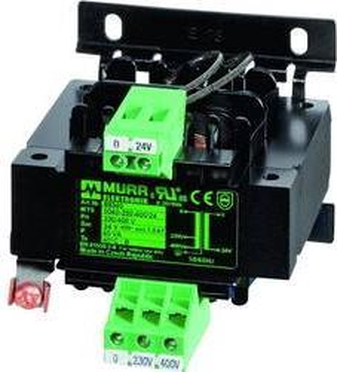 Murr Elektronik 86341 Veiligheidstransformator 1 x 230 V/AC, 400 V/AC 1 x 24 V/AC 63 VA