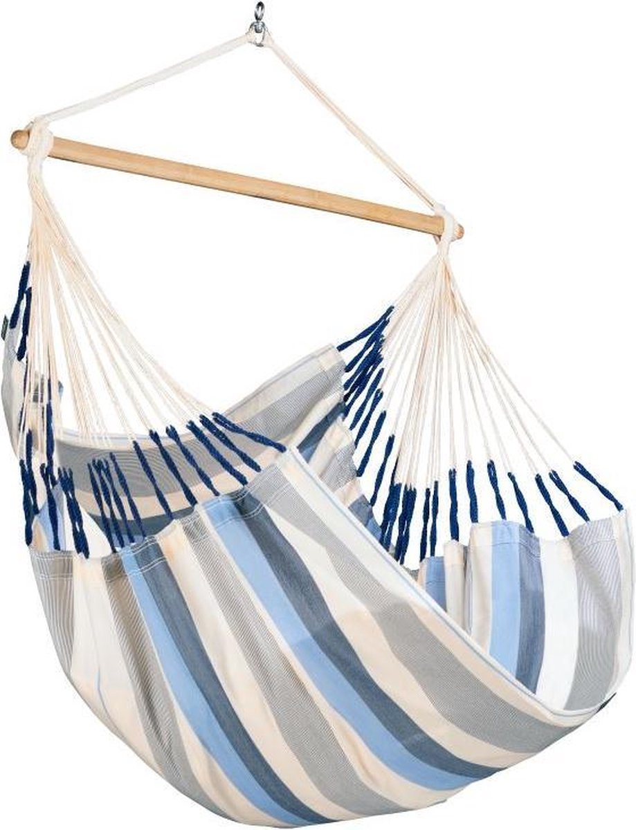 La Siesta Comfort Hangmat Stoel Domingo Sea Salt