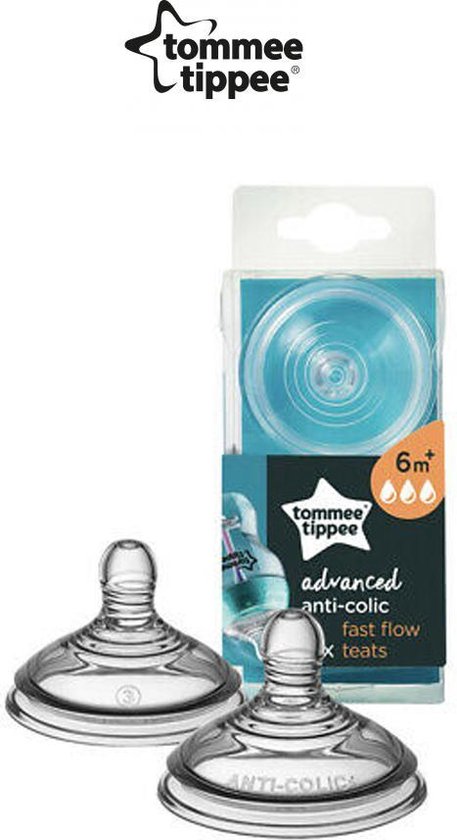 Tommee tippee advanced anti sales colic fast flow teats