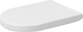 Duravit WC-zitting 37.2x48.8x5.1cm met softclose met quickrelease Polypropyleen wit