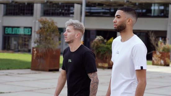 Patrón Wear - T-shirt Emilio White/ Noir - Taille S
