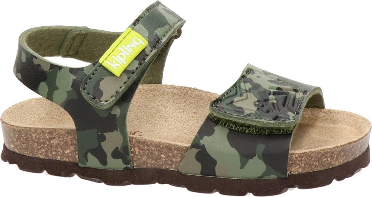 Kipling Nubbi 3 jongens sandaal - Kaki - Maat 26