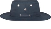 Hatland - UV Boonie hoed voor heren - Radford Supplex - Marineblauw - maat L (59CM)