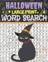Halloween Large Print Word Search
