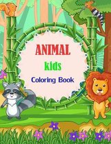 ANIMAL Kids Coloring Book