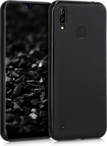 kwmobile telefoonhoesje voor Blackview A60 Pro (4G) - Hoesje voor smartphone - Back cover in mat zwart