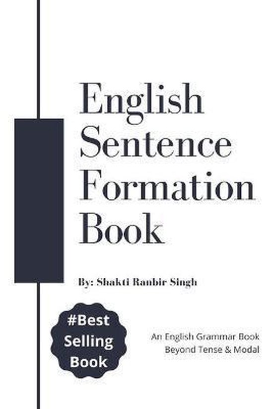 English Sentence Formation Book - cover