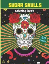 Sugar Skulls Coloring Book