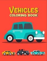 Vehicles Coloring Book