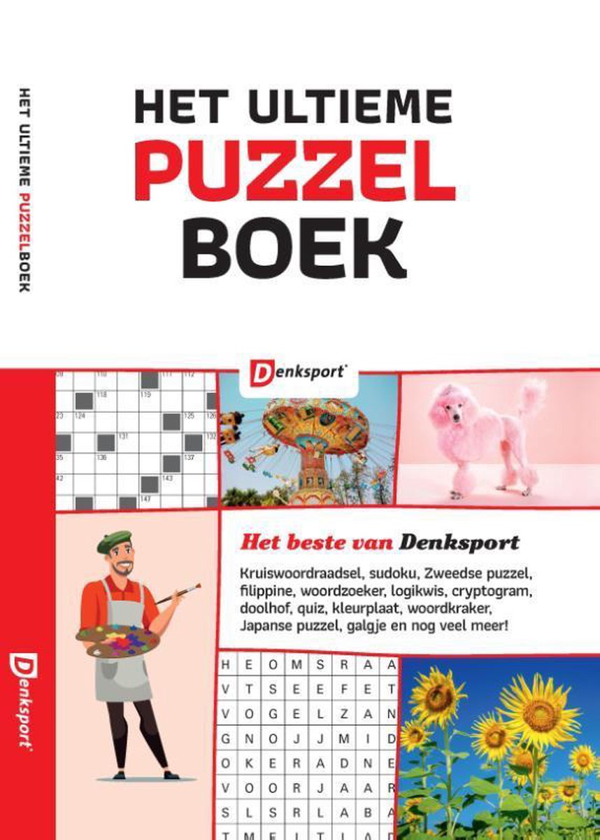 nikkel Doordeweekse dagen Luchten Denksport Puzzelboek 1 - Denksport - Het Ultieme Puzzelboek, Denksport |...  | bol.com