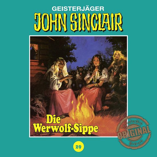 John Sinclair, Tonstudio Braun, Folge 29: Die Werwolf-Sippe. ... - cover