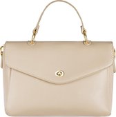 Jobo By JET - Classy bag - Nude- handtas - schoudertas - Trendy tas - Nude / Beige- crossbodybag