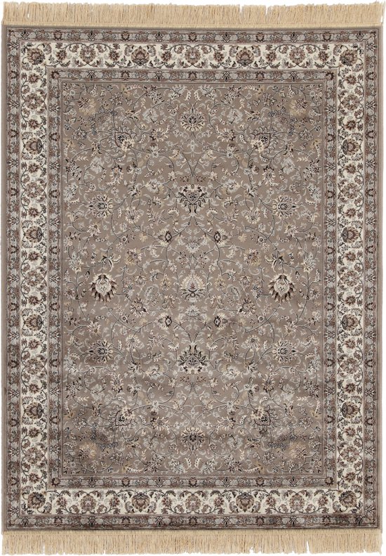 Vloerkleed Vivace Farshian Hereke - Grijs - Vintage Tapijt - 230x160 cm - (20854)