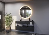 Spiegel met LED Verlichting - ø60 cm - AURA