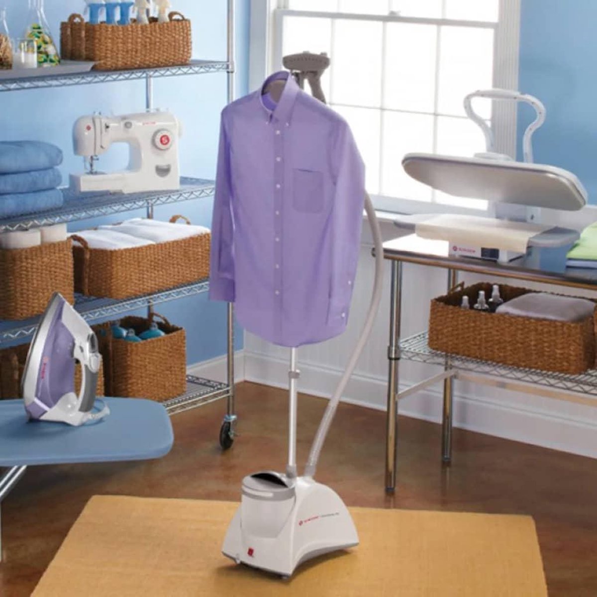 LEBENLANG Steamer kledingstomer testwinnaar - 1500W & 300 ml