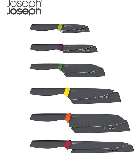 Joseph Joseph Elevate 6-delige messenset - Inclusief Hardcase's | bol.com