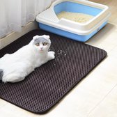 Premium Kattenbak Mat Grit Opvanger - Kattenbakvulling - Katten Placemat - Katten Benodigdheden - Opvouwbaar