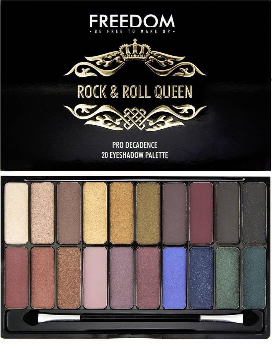 Freedom Makeup Pro Decadence Palette - Rock & Roll - Oogschaduw