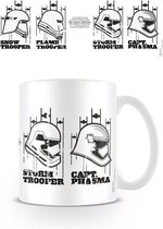 STAR WARS 7 Mok - 300 ml - Helmets