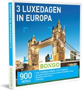 Bongo Bon België - 3 jours de luxe en Europe Chèque cadeau - Carte cadeau cadeau pour homme ou femme | 900 hôtels de ville