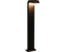 vidaXL LED Buitenlamp - Ovaal, Zwart