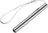 WiseGoods - Professionele Pen Light - Mini Zaklamp Pen - LED - RVS - Verpleging Zaklamp - Pupillampje - USB