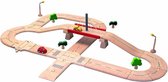 Plan Toys Plan City houten speelstad wegen set deluxe
