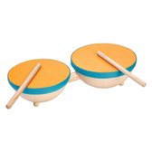 Plan Toys houten muziekinstrument Double drum