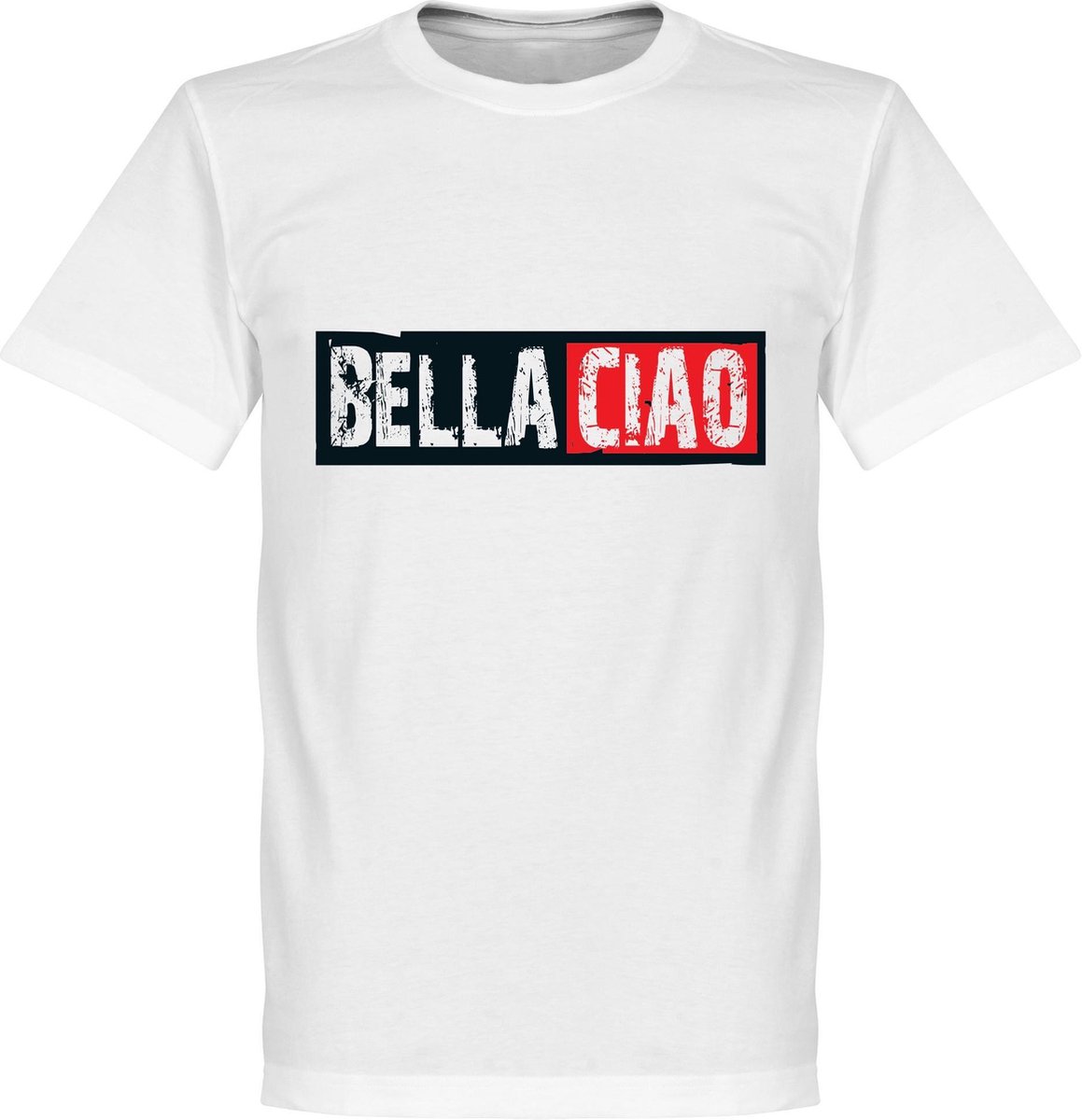 1159x1200.jpg Bella Ciao T-Shirt - Wit - XS - Afbeelding 1