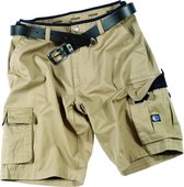 Beckum Korte broek khaki EBKB01 maat S taille 48 W32