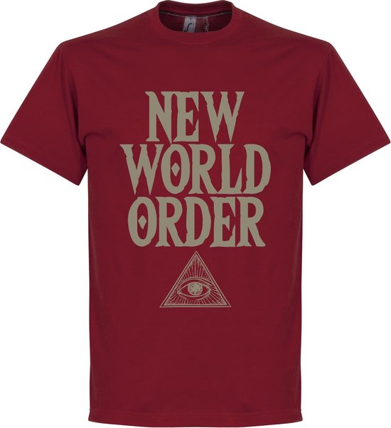 New World Order T-Shirt - Rood - XL