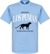 Argentinië Rugby T-Shirt - Lichtblauw - XXL