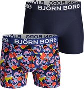 Björn Borg Heren 2Pack Boxershorts Camo Rose & Geo Tile - Multi - Maat XXL