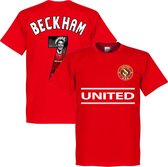 Manchester United Beckham 7 Gallery Team T-Shirt - Rood - L