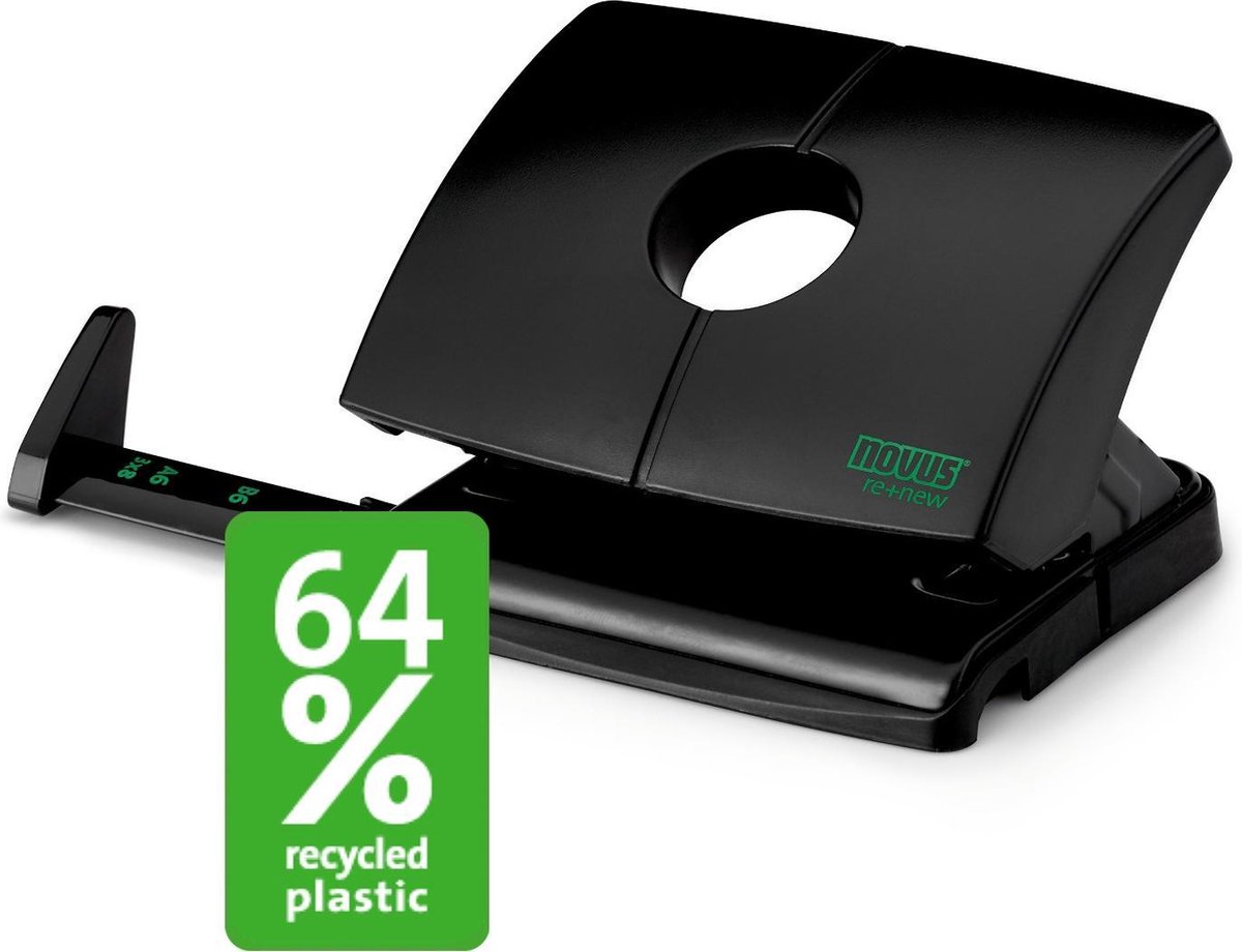 NOVUS B216 re+new perforator 2-gaats zwart