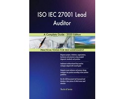 ISO IEC 27001 Lead Auditor A Complete Guide - 2020 Edition