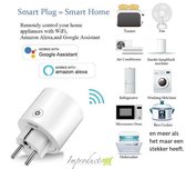 Inktmedia® Huismerk Prise intelligente / prise WiFi Les prises intelligentes rendent votre maison intelligente 1 pièce