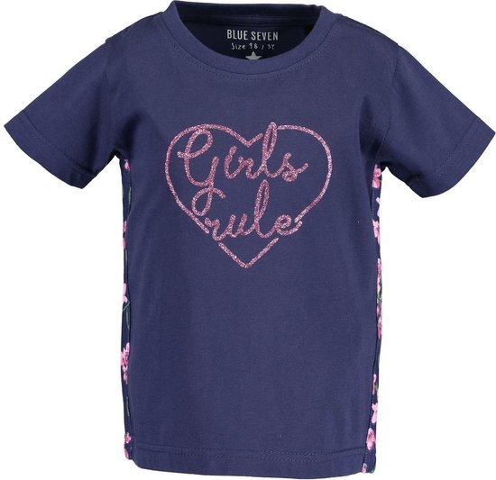 T-shirt Blue Seven Girls - Bleu Foncé - Taille 116