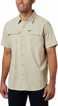 Columbia Outdoorblouse Silver Ridge 2.0 Short Sleeve Shirt Heren - Fossil - Maat M