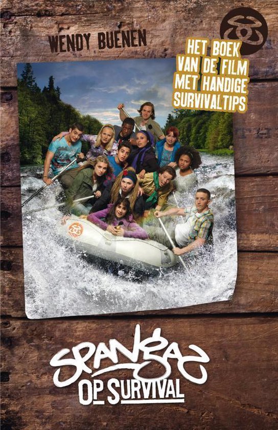 Cover van het boek 'Spangas op survival - de filmeditie' van Wendy Buenen
