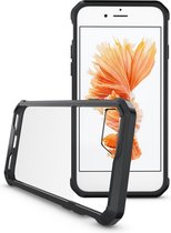 Iphone 8 Back cover Transparant Air Hybrid Zwart
