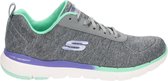 Skechers Flex Appeal 3.0 dames sneaker - Grijs - Maat 41