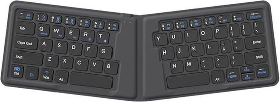ElementKey® - V05 - Mini clavier Bluetooth pliable en cuir portable  ergonomique -... | bol.
